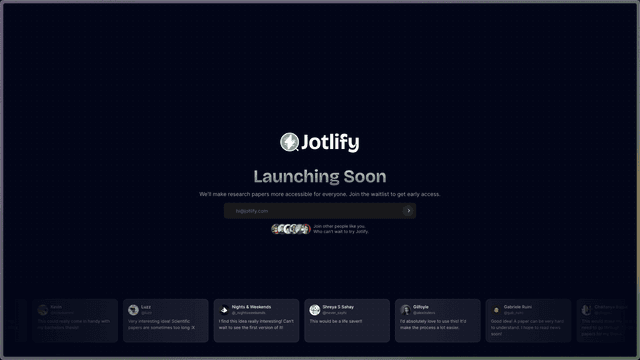 Jotlify